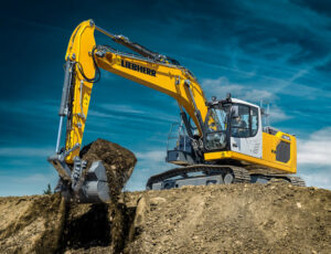 Liebherr graafmachine