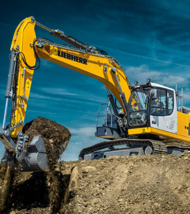 Liebherr graafmachine