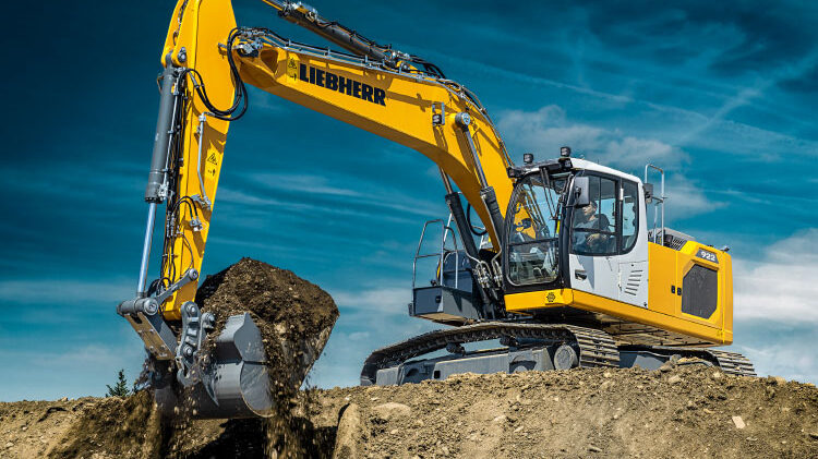 Liebherr graafmachine